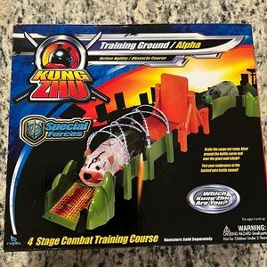 KUNG ZHU TRAINING GROUND OBSTACLE COURSE 4 STAGE COMBAT TRAINING